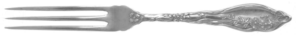 Mille Fleurs (Sterling, 1904) Strawberry Fork by International Silver-1