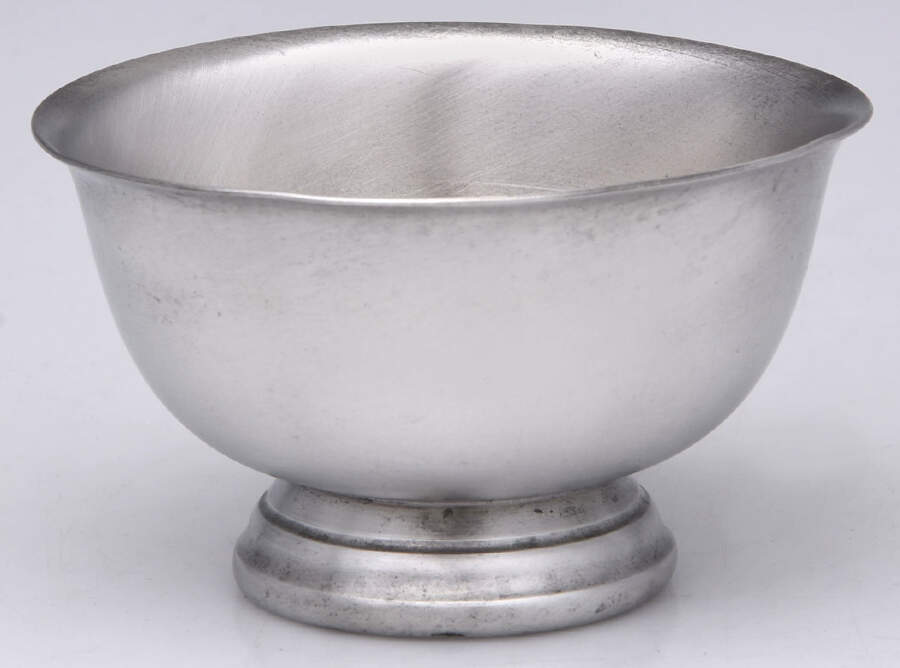 276 (Pewter, Hollowware) Mini Open Sugar Bowl by International Silver-1