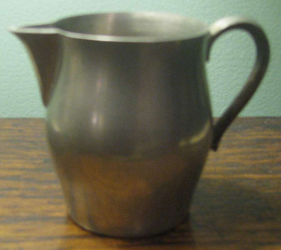 Pewter Hollowware Mini Creamer by International Silver-1