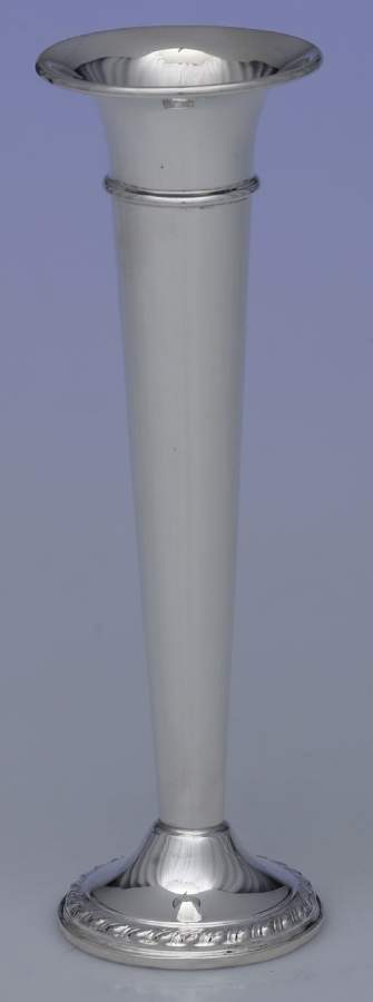 Sterling Hollowware 7" Weighted Vase by International Silver-1