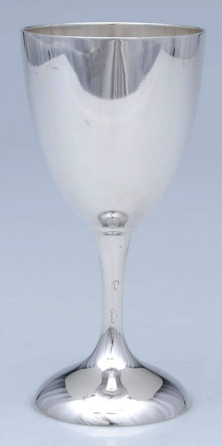 INS677 (Silverplate, Hollowware) Silverplate Wine Goblet by International Silver-1