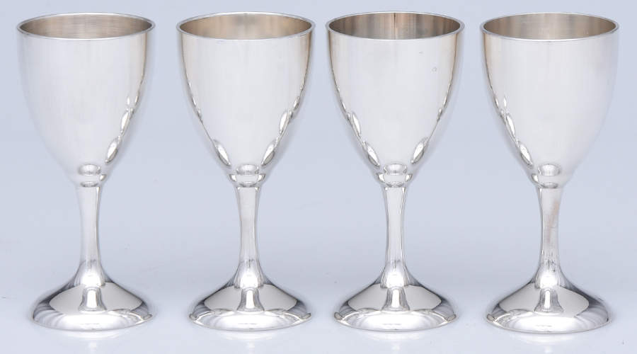 Silverplate Hollowware Cordial Cup - Set of 4 by International Silver-1
