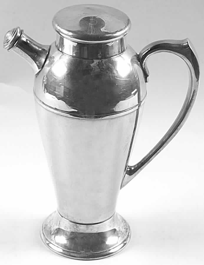 Silverplate Hollowware Silverplate Cocktail Shaker by International Silver-1