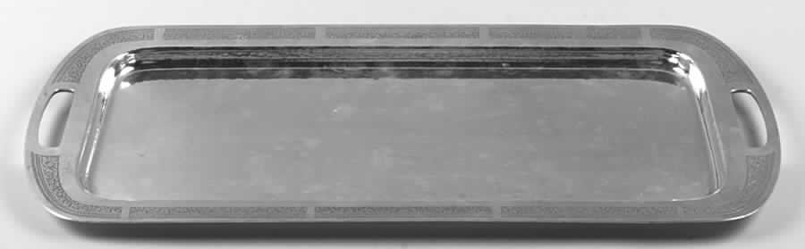 Silverplate Hollowware Silverplate Cocktail Tray by International Silver-1
