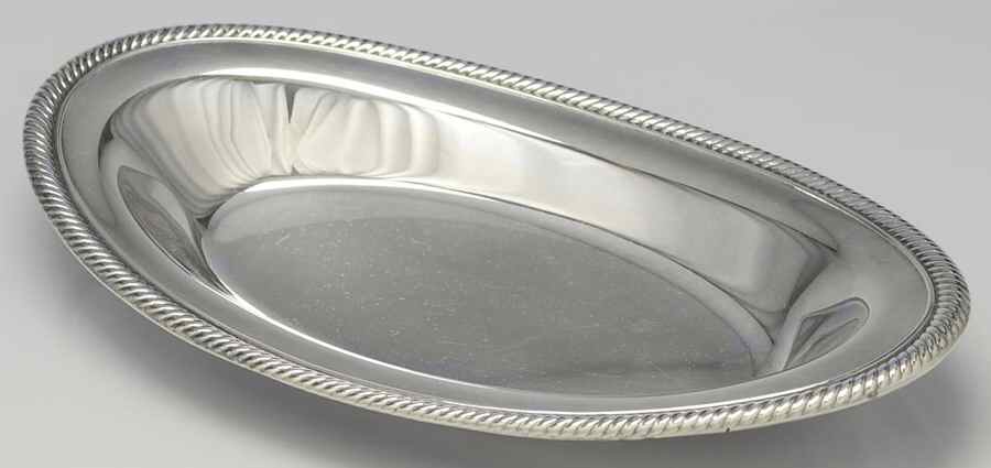 Silverplate Hollowware 12" Bread Tray by International Silver-1