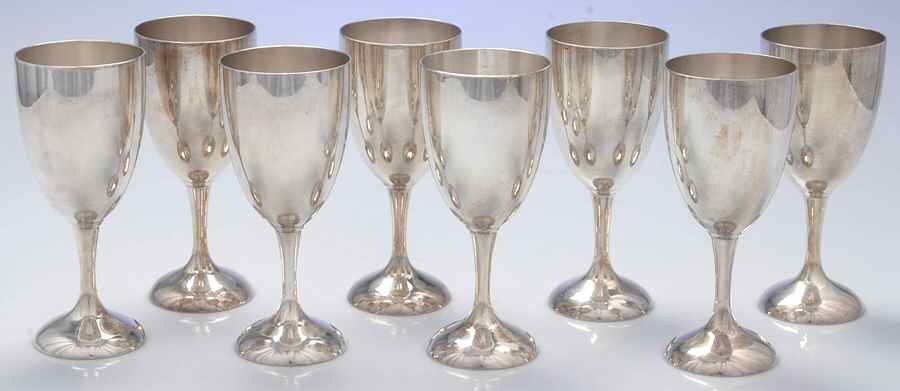 INS677 (Silverplate, Hollowware) Water Goblet - Set of 8 by International Silver-1