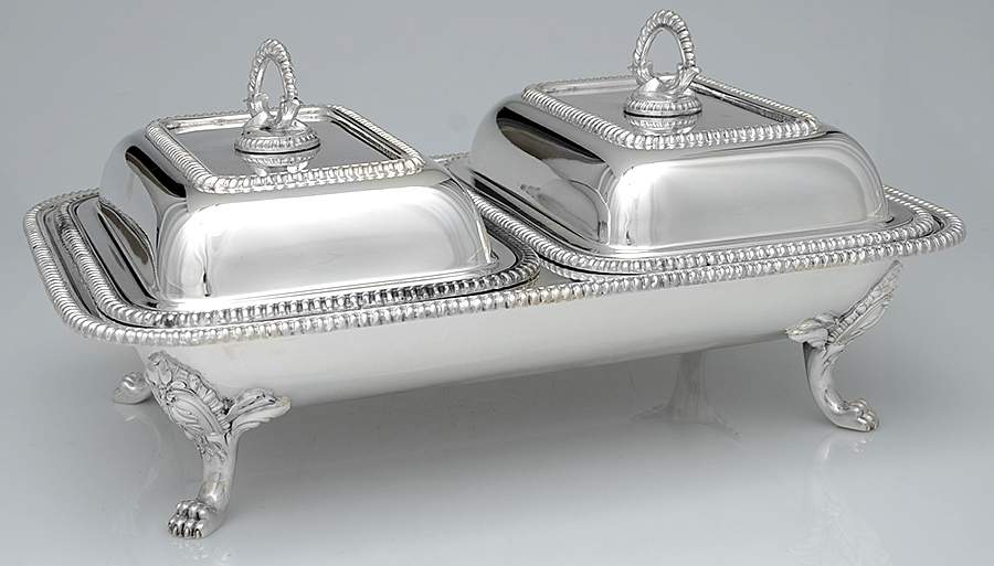 Silverplate Hollowware (2 Part) Buffet Server by International Silver-1