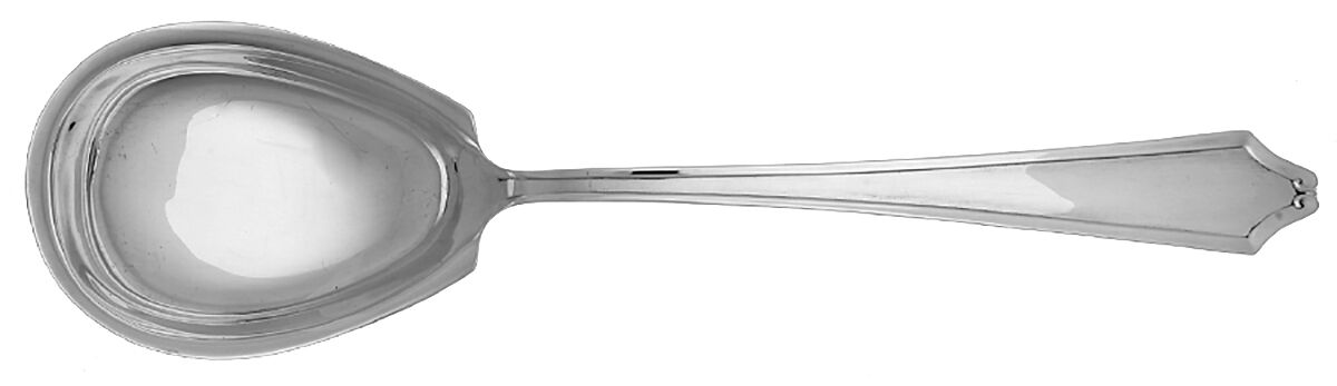 Minuet (Sterling, 1925, No Monograms) Preserve Spoon by International Silver-1