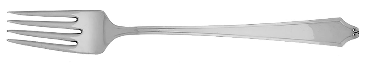 Minuet (Sterling, 1925, No Monograms) Grille Fork (Viande) by International Silver-1