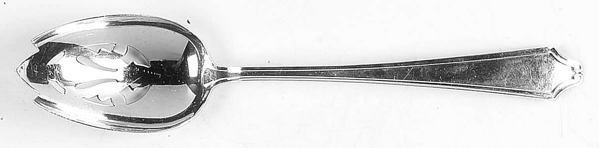 Minuet (Sterling, 1925, No Monograms) Pierced Tablespoon (Serving Spoon) by International Silver-1