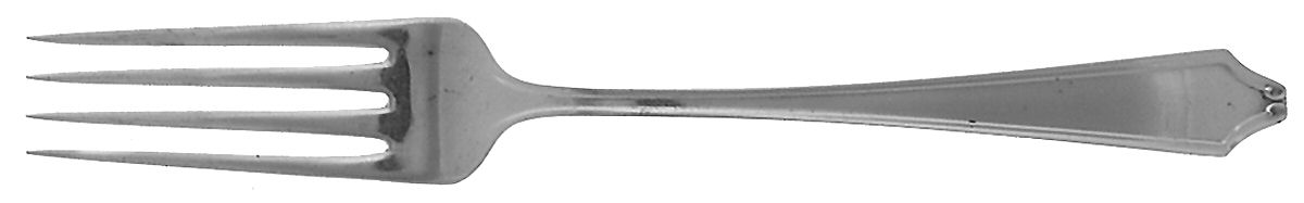 Minuet (Sterling, 1925, No Monograms) Solid Youth Tea Fork by International Silver-1