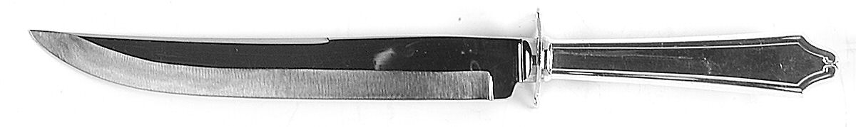 Minuet (Sterling, 1925, No Monograms) Small Steak Carving Knife with Stainless Blade by International Silver-1