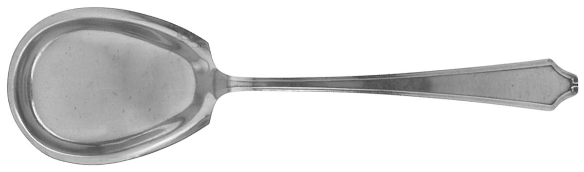 Minuet (Sterling, 1925, No Monograms) Solid Salad Serving Spoon by International Silver-1