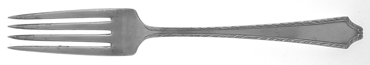 Minuet-Carved (Sterling, 1925) Fork by International Silver-1