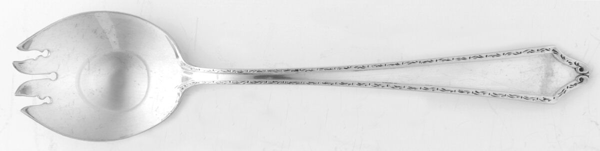Minuet-Engraved (Sterling, 1925) Ice Cream Fork by International Silver-1