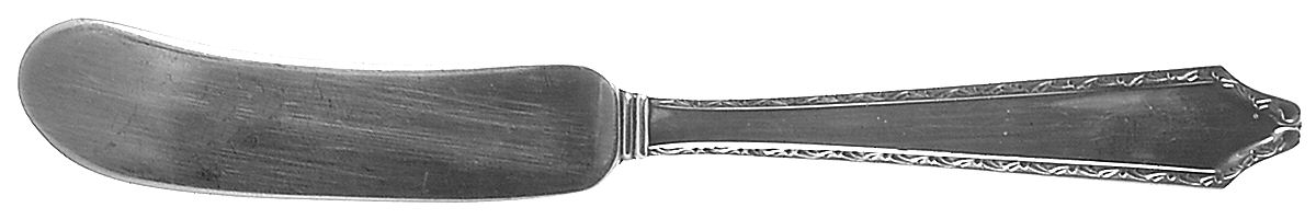 Minuet-Engraved (Sterling, 1925) Flat Handle Butter Spreader by International Silver-1