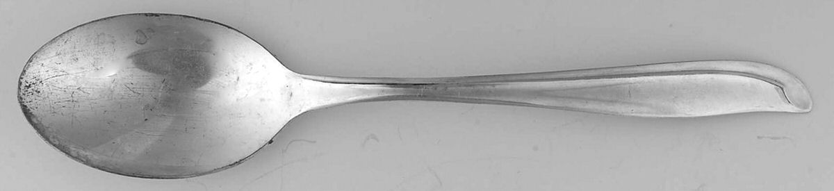 Modern Living (Silverplate, 1956) Tablespoon (Serving Spoon) by International Silver-1