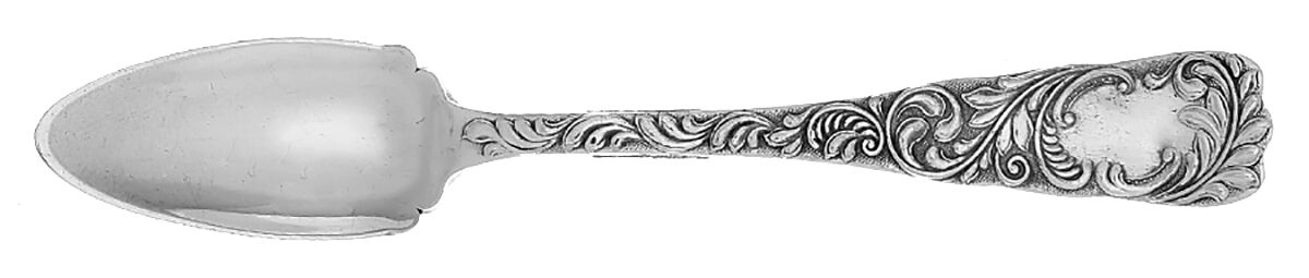 Monarch (Silverplate, 1889, No Monograms) Fruit/Orange Spoon by International Silver-1
