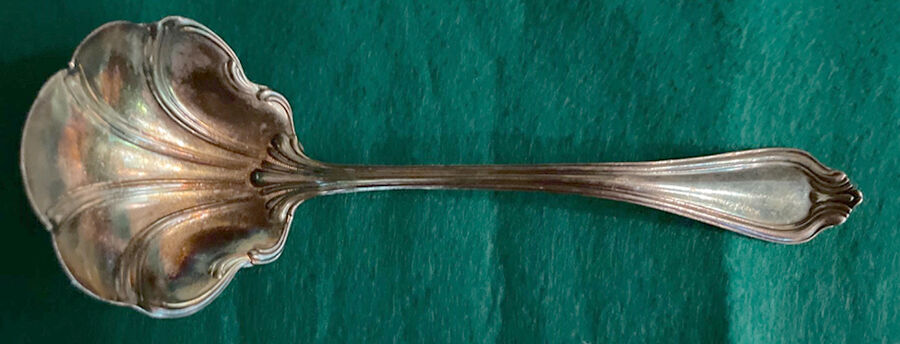 Monticello (Silverplate, 1907) Solid Gravy Ladle by International Silver-1
