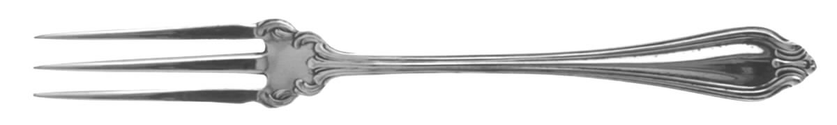 Monticello (Silverplate, 1907) Strawberry Fork by International Silver-1