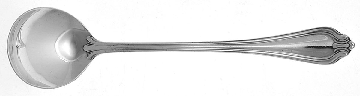 Monticello (Silverplate, 1907) Large Chocolate Spoon by International Silver-1