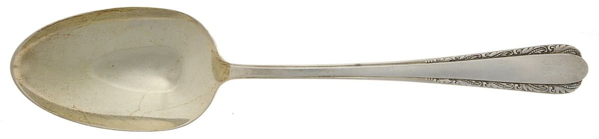 Moonglow (Sterling, 1938, No Monograms) Tablespoon (Serving Spoon) by International Silver-1