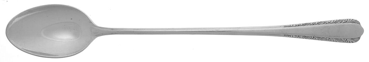 Moonglow (Sterling, 1938, No Monograms) Iced Tea Spoon by International Silver-1