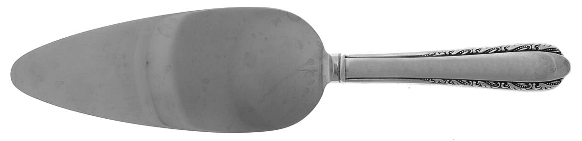 Moonglow (Sterling, 1938, No Monograms) Pie Server with Stainless Blade by International Silver-1
