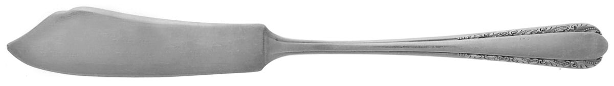 Moonglow (Sterling, 1938, No Monograms) Flat Handle Master Butter Knife by International Silver-1