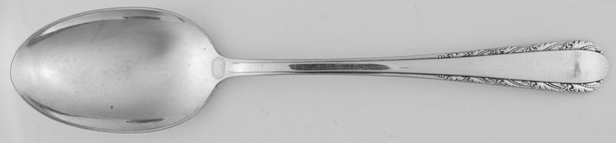 Moonglow (Sterling, 1938, No Monograms) Place/Oval Soup Spoon by International Silver-1