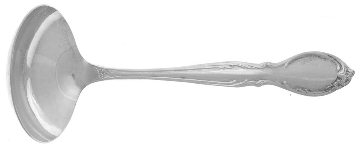 Moonlight (Silverplate, 1959) Solid Gravy Ladle by International Silver-1