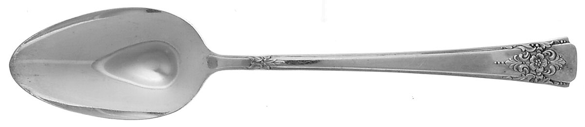 Mountain Rose (Silverplate, 1954) Place/Oval Soup Spoon by International Silver-1
