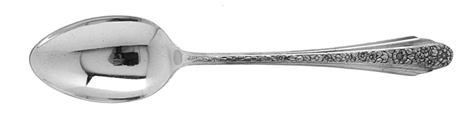 Modern Rose (Silverplate, 1949) Place/Oval Soup Spoon by International Silver-1