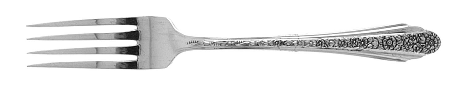 Modern Rose (Silverplate, 1949) Fork by International Silver-1
