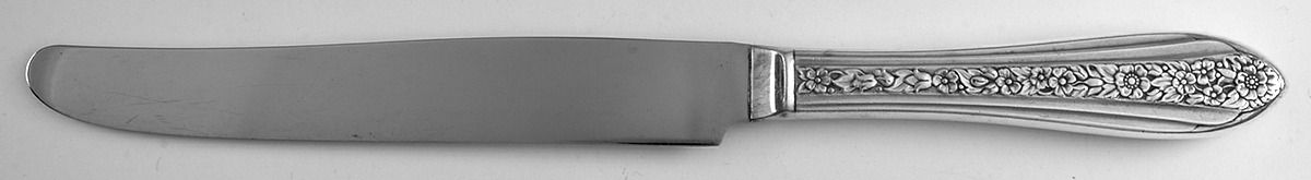 Modern Rose (Silverplate, 1949) New French Hollow Knife by International Silver-1