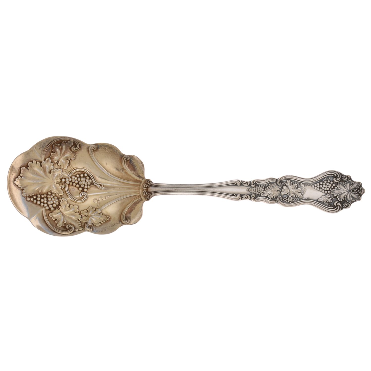Moselle (Silverplate, 1906) Preserve Spoon by International Silver-1