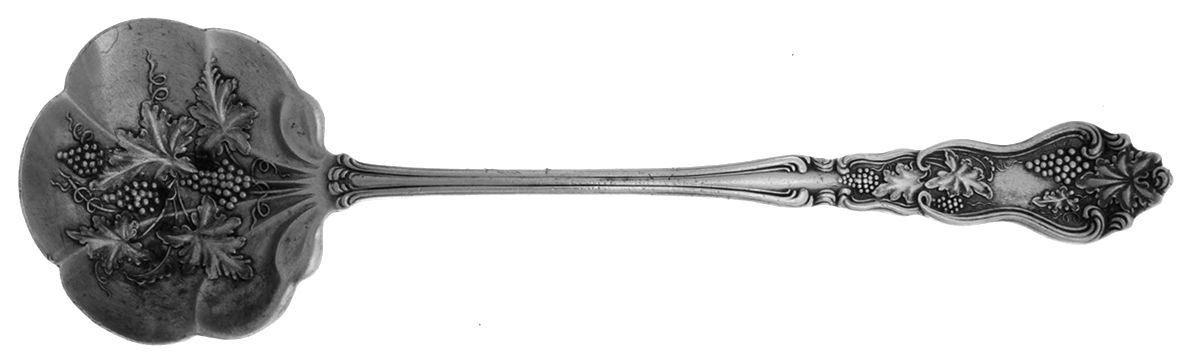 Moselle (Silverplate, 1906) Solid Nut Serving Spoon by International Silver-1