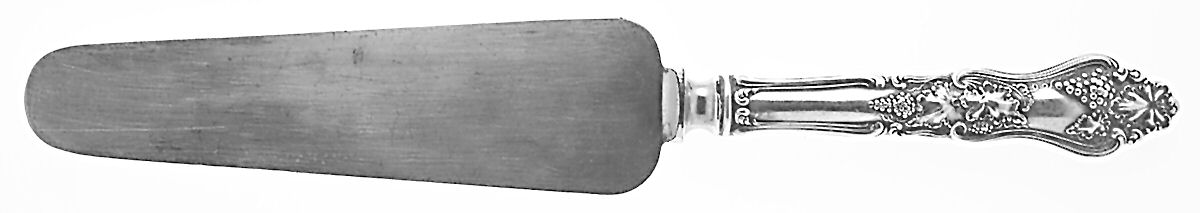 Moselle (Silverplate, 1906) Pie Server with Silverplate Blade by International Silver-1