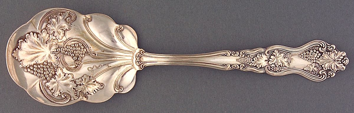 Moselle (Silverplate, 1906) Preserve Spoon by International Silver-1