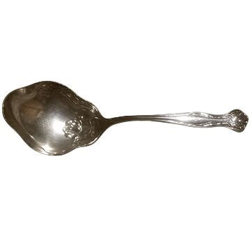 Mystic (Silverplate, 1903) Solid Shell Berry/Casserole Spoon by International Silver-1