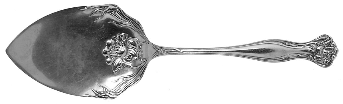 Mystic (Silverplate, 1903) Large Solid Pie Knife by International Silver-1