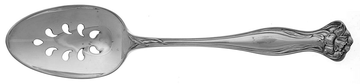 Mystic (Silverplate, 1903) Pierced Tablespoon (Serving Spoon) CM by International Silver-1