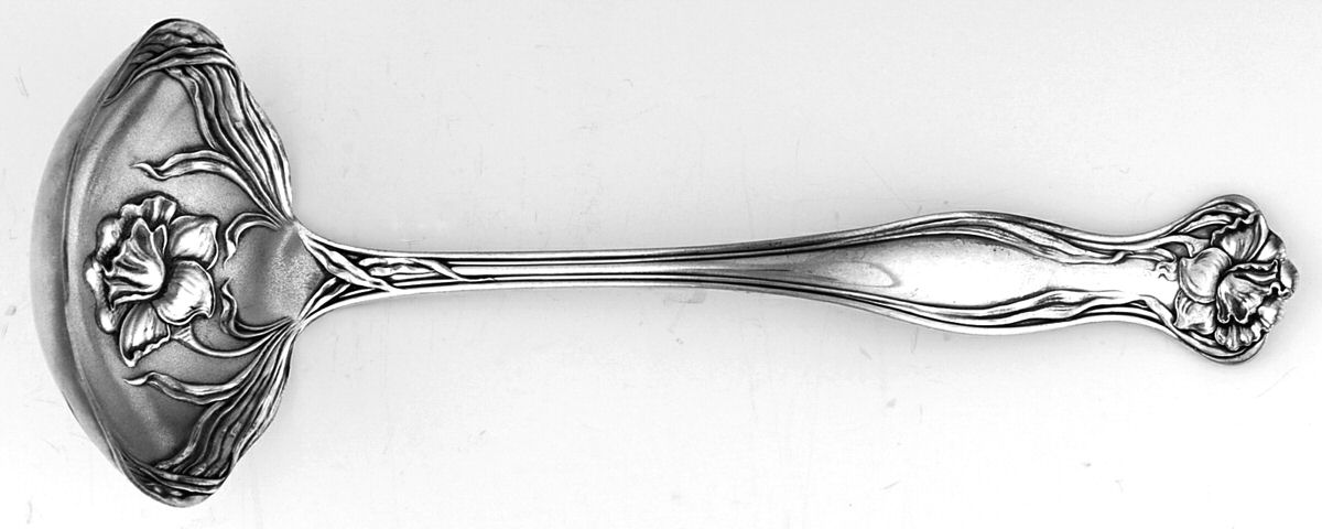 Mystic (Silverplate, 1903) Solid Gravy Ladle by International Silver-1