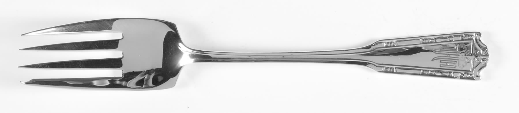 Nathan Hale (Sterling, 1912) Individual Solid Fish Fork by International Silver-1