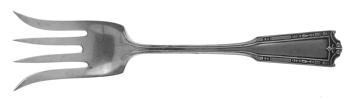 Nathan Hale (Sterling, 1912) Small Chipped Beef Fork by International Silver-1