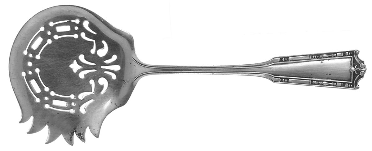 Nathan Hale (Sterling, 1912) Large Cucumber Server by International Silver-1