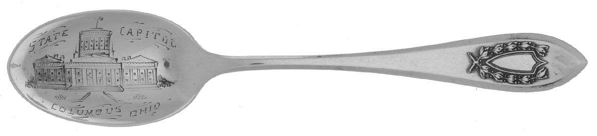 Napoleon (Sterling, 1910, No Monograms) Souvenir Spoon (Teaspoon) by International Silver-1