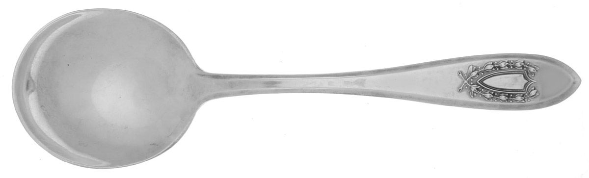 Napoleon (Sterling, 1910, No Monograms) Round Bowl Soup Spoon (Bouillon) by International Silver-1