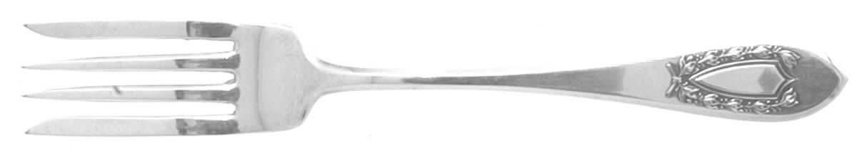 Napoleon (Sterling, 1910, No Monograms) Pastry Fork by International Silver-1