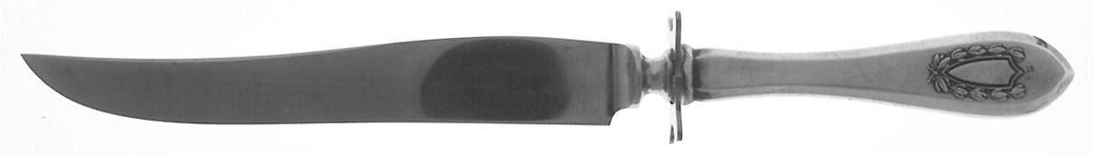 Napoleon (Sterling, 1910, No Monograms) Small Steak Carving Knife with Stainless Blade by International Silver-1